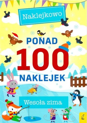 NAKLEJKOWO PONAD 100 NAKLEJEK WESOŁA ZIMA