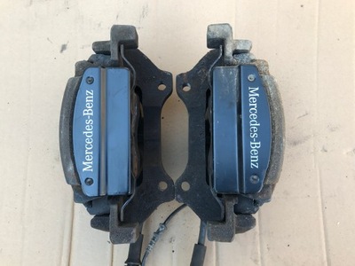 Суппорты p+l перед amg комплект mercedes w166 w292 фото №1