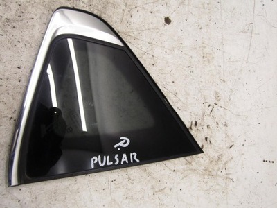 Стекло кузовная правый задняя задняя хром nissan pulsar фото №1