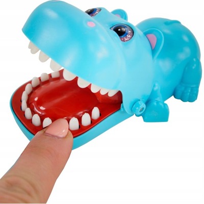 Hipcio - gra zręcznościowa Hipopotam u dentysty