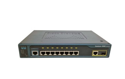 CISCO WS-C2960-8TC-L 8-Port Fast Ethernet Switch 1xCombo 1000T/SFP