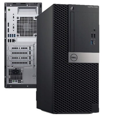 Komputer Stacjonarny Dell Optiplex 5060 Tower Intel Core i3 8GB / 256GB