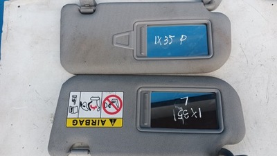 Hyundai ix35 lift сонцезахисний козирок захист сонцезахисні 2szt фото №1