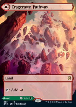 Cragcrown Pathway // Timbercrown Pathway Zendikar Rising: Extras