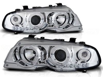 ФОНАРІ BMW E46 КУПЕ КАБРІОЛЕТ 99-03R RINGI LED (СВІТЛОДІОД) ХРОМ