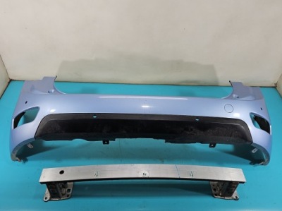 Бампер задняя citroen c4 grand picasso ii 13-16 błękitny ehhc фото №1