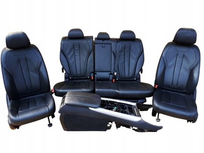 Сидіння заднє сидіння оббивка шкіра bmw x5 f15 фото №1