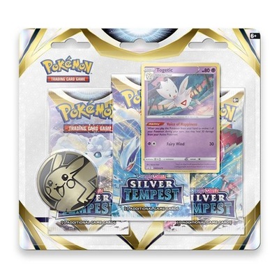 Pokemon TCG: Silver Tempest 3-Pack Blister - Togetic
