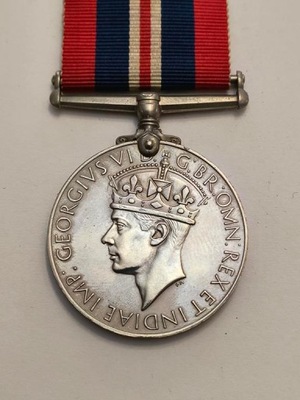 Brytyjski Medal Wojny – The War Medal, 1939-1945