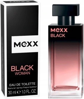 MEXX BLACK WOMAN EDT 30ml OTULA W CHŁODNIEJSZE DNI