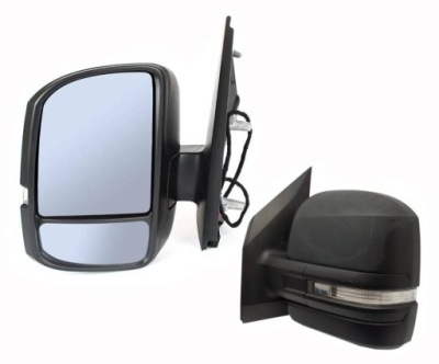 Зеркало левая vw crafter man tge 2017-2025 электрический фото №1