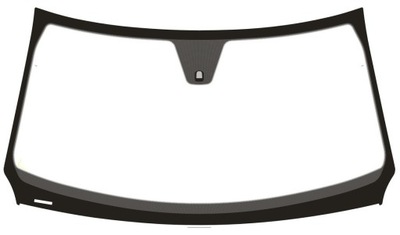 Скло передня dodge ram pick up 2019- фото №1