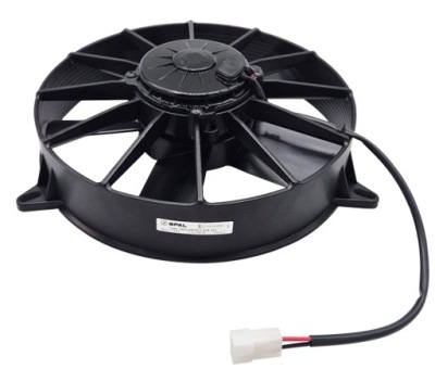 Вентилятор поздовжній spal va03-ap70/ll-37s 12v 280mm насосний фото №1