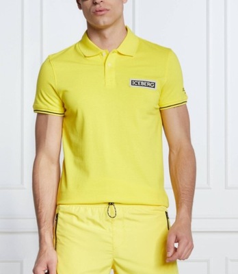 Koszulka Polo ICEBERG żółta rozmiar XL