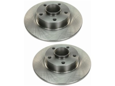 Гальмівні диски задня renault trafic ii 1.9-2.5 01-06 nissan primastar 1.9-2.5 01-06 фото №1