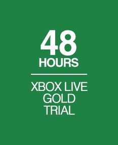 XBOX Live 48 Godzin Gold Trial Kod Klucz