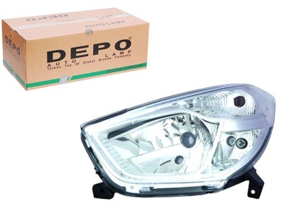 Depo фара dacia dokker 12- lodgy 12- le przez фото №1