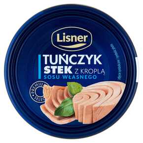 TUŃCZYK LISNER STEK SOS WŁASNY 120 g