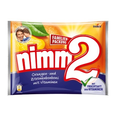 Nimm2 cukierki pomarańczowe cytrynowe 429g