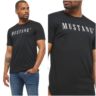 Męska koszulka t-shirt Mustang STYLE ALEX C LOGO TEE 5XL