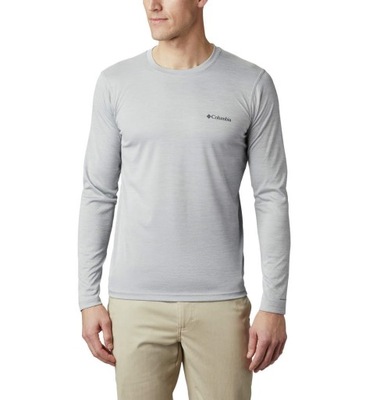 Koszulka męska Columbia ZERO Rules LS Shirt-Grey Heather XL