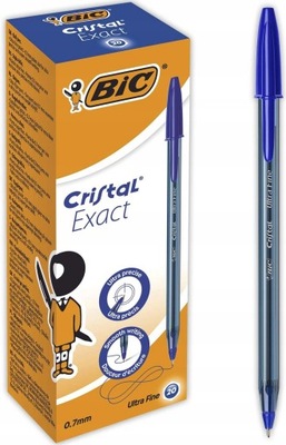 BIC CRISTAL EXACT DŁUGOPIS TRADYCYJNY 20 szt. nieb