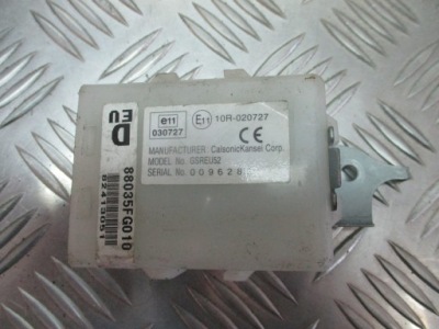 Модуль блок управления subaru impreza ii 2.0 10r-020727 фото №1