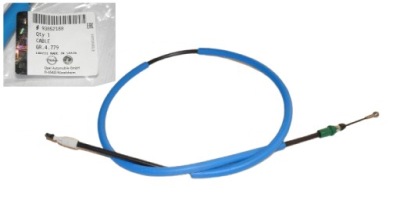 Трос гальма ліва renault trafic ii vivaro оригінальний номер 93852188 фото №1