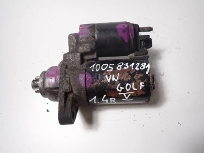 Стартер vw golf v 1.4 1005831281 фото №1