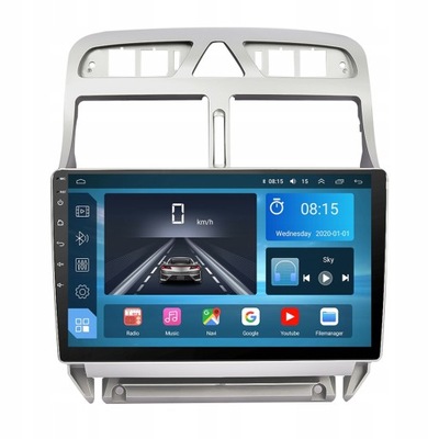 RADIO 2DIN ANDROID PEUGEOT 307 SW 307 2002-2013  