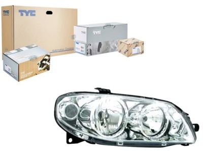 Фара h1/h7 электрический fiat punto ii 09.03- фото №1