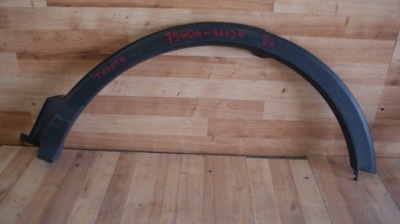 Молдинг крыла левый задняя toyota rav-4 iv lift фото №1