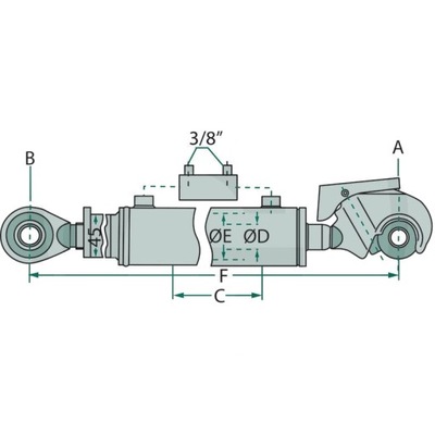 Granit з'єднувач верхній гідравлічний фото №1