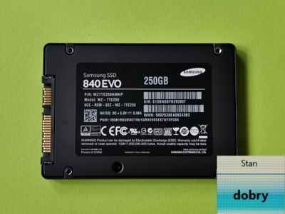 SSD 250GB Samsung 840 Evo