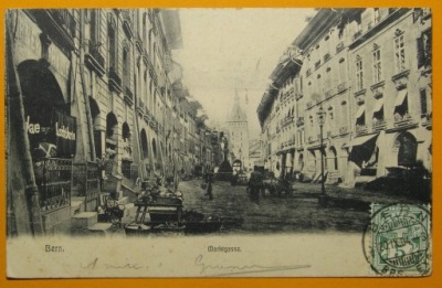 273898, Szwajcaria, Berno, obieg 1904