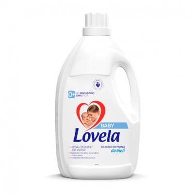 Lovela, mleczko do prania do bieli,1,45L