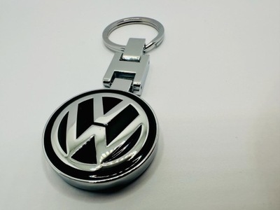 COLGANTE PARA LLAVES VW BLACK&SILVER  