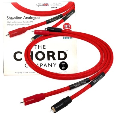 CHORD Shawline interkonekt 2xRCA-2xRCA 1M