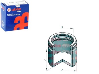 Autofren seinsa d025491 поршень, суппорт тормоза фото №1