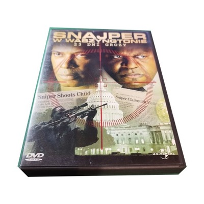 Film Snajper w Waszyngtonie DVD NOWA