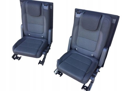 Vw sharan 7n сиденья сиденье материал iii ряд фото №1