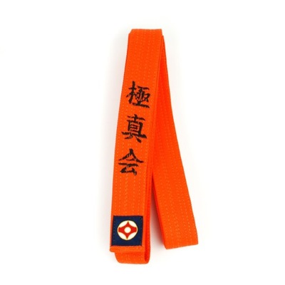 Pasy Pas Do Kyokushin Karate Pomarańczowy 300 cm