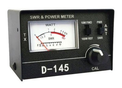 REFLEKTOMETR MIERNIK SWR CB 1,5 - 150 MHz STROJENIE ANTENY