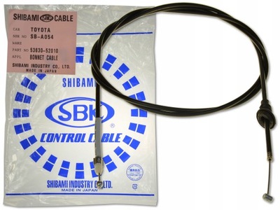 Toyota yaris i 99-05 трос капот sbk japan фото №1