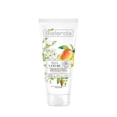 Bielenda Eco Nature peeling do twarzy nawilżająco-kojący Śliwka Kakadu