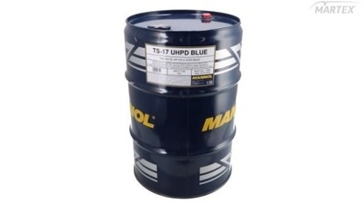OLEJ MANNOL TS-17 BLUE UHPD 5W30 60L API CK-4; ACEA E6,E9; VOLVO VDS-4.5; C