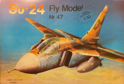FlyModel nr 47 samolot Su-24 1:33