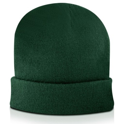 Czapka Zimowa Beanie Dwuwarstwowa Promoef Zielony