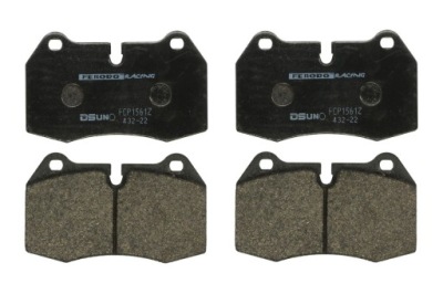 PLAQUETTES FERODO FCP1561Z MINIR56, R57, R58, R59, CLUBMAN R55, CLUBVAN R55; NI 