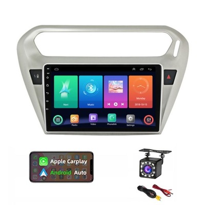 RADIO 2DIN ANDROID12 PEUGEOT 301 1GB 16GB GPS FM  